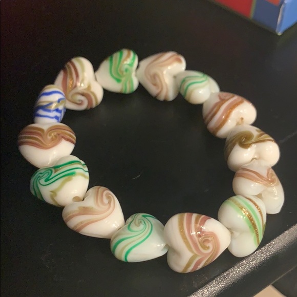 Murano hand blown glass erimish bracelet - Picture 9 of 16